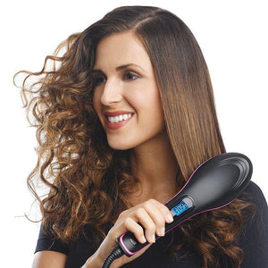 Hair Straightener Comb Hair Care Auto Massager Simply Fast Hair Straightening Irons Electric Hair Straightener Brush Styling